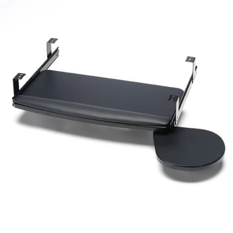 Accuride CBERGO-TRAY200 Standardtastaurauszug Lastwert bis 34Kg, Teilauszug, höhenverstellbar, 5 Jahre Gewährleistung - EGTRAY-201BK