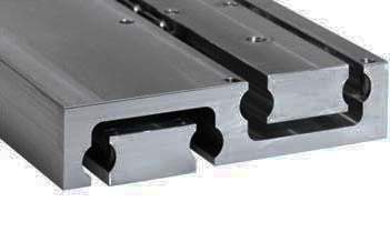 Leschhorn HPSV 6014-0200-GG-ST Hochpräzise Schwerlast-Teleskopschienen, S-Profil 60x14, Vollauszug, A=200, GG: Gewinde M5/Gewinde M5, Lastwert 130kg, Stahl verzinkt - LE HPSV6014 Hochpraezise Schwerlast-Teleskopschienen - S-Profil - Vollauszug