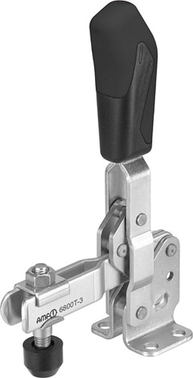 AMF 6800T-0 Senkrechtspanner mit schwarzem Handgriff, Größe : 0, F1: 0,5 kN, F2: 0,7 kN - LE 6800T Senkrechtspanner mit schwarzem Handgriff-Abbildung