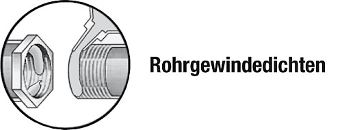 Norelem 97990-5110050 LOCTITE FLÜSSIGE ROHRGEWINDEDICHT., 50 ML - Norelem 97990 LOCTITE Gewindedichtung