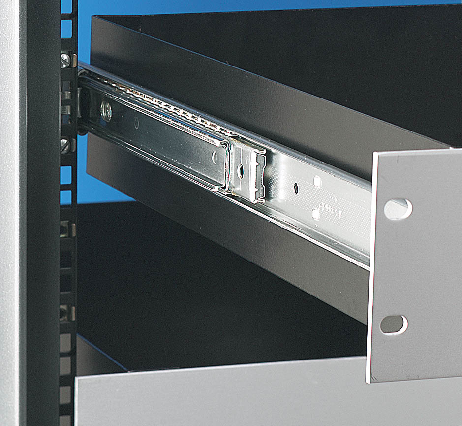 Accuride DZ0301-0014 Teleskopschienen 100% Überauszug, 19,1x35,3, SL 356, TR 378, 67kg, hell verzinkt - 0301 Accuride Teleskopschiene Anwendungsbeispiel