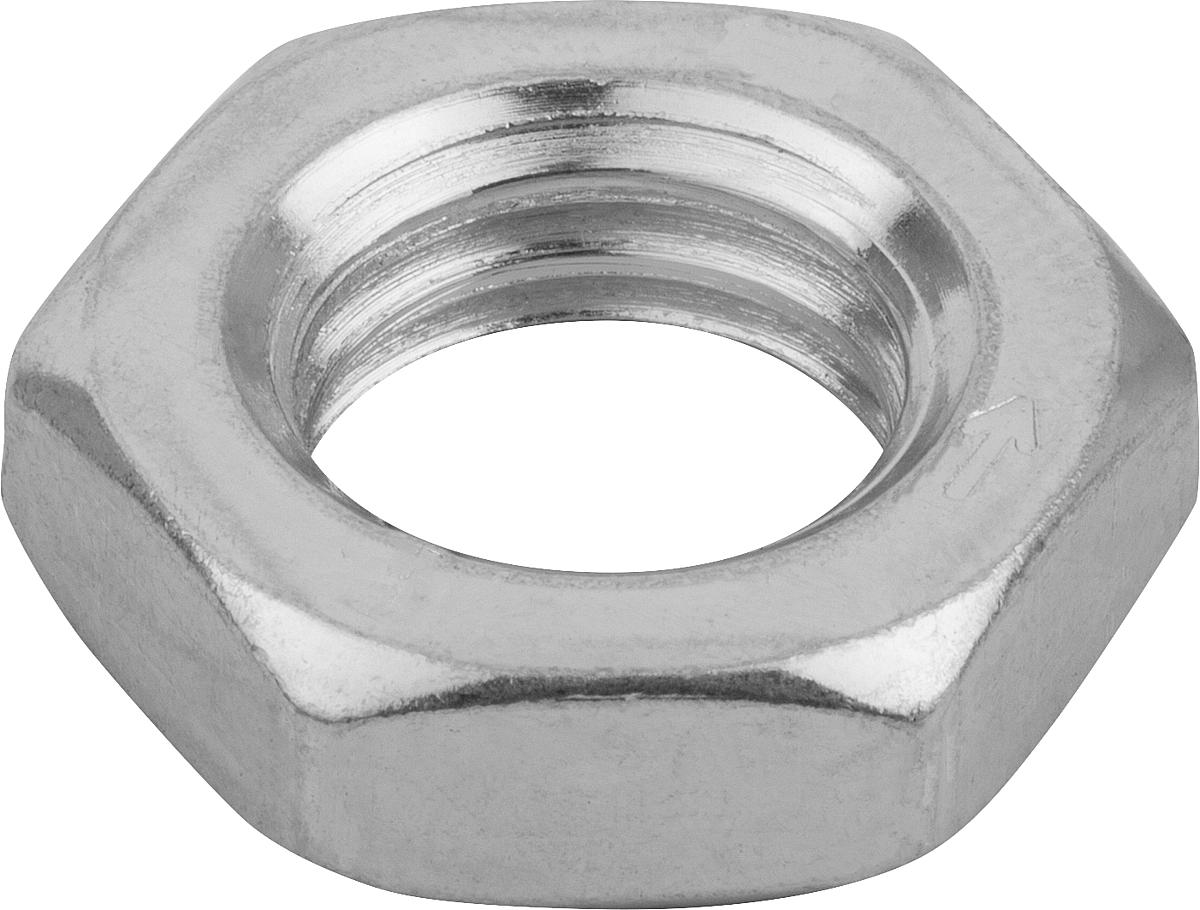 Kipp K0700.2231 SECHSKANTMUTTER, NIEDRIGE FORM, M22 X 1,5 LINKSGEWINDE VERZI - K0700-2231 SECHSKANTMUTTER - NIEDRIGE FORM - M22 X 1-5 LINKSGEWINDE VERZI