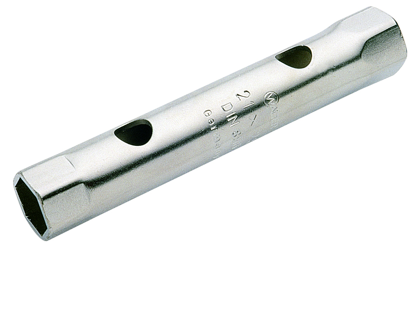 Leschhorn Doppelseitiger Rohrsteckschlüssel DIN896-ISO 2236, 24x30 mm - LE12121 Doppelseitiger Rohrsteckschluessel