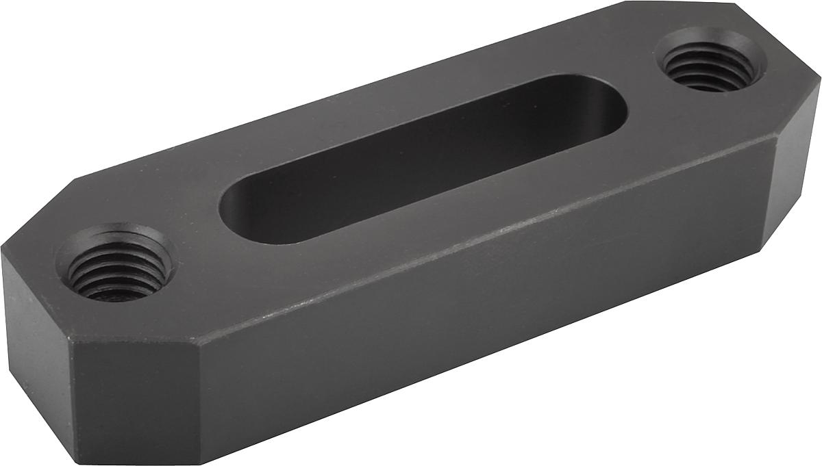 Kipp K0836.08063 VERSCHIEBBARE SPANNEISEN DOPPELS. A=63, H=M8, - K0836-08063 VERSCHIEBBARE SPANNEISEN DOPPELSEITIG A 63 - H M8