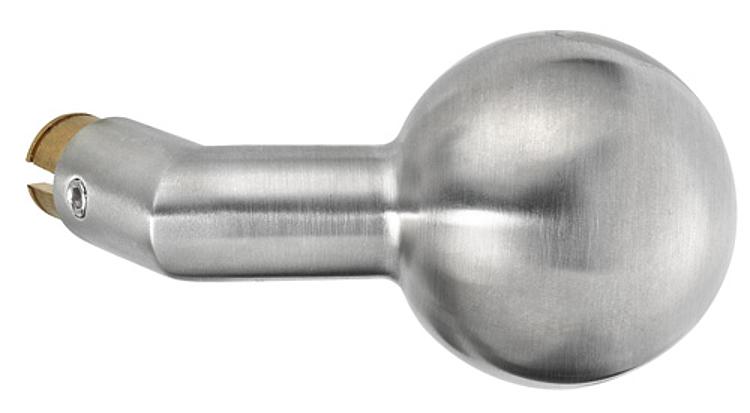 AMF 435 Türknopf, gekröpft, Türknopf: Ø 55 mm - LE 435 Tuerknopf - gekroepft -Abbildung