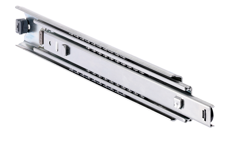 Accuride DZ5517-5055 Teleskopschienen 100% Überauszug, 17,5x53,4, SL 550, TR 571, 55kg, hell verzinkt - 5517 Accuride Teleskopschiene