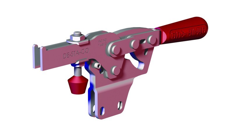 DESTACO 2027-U Horizontalspanner Haltekraft 3700N, Öffnungswinkel 70° - 2027-UB Horizontalspanner - U- Spannarm - Fuss gerade