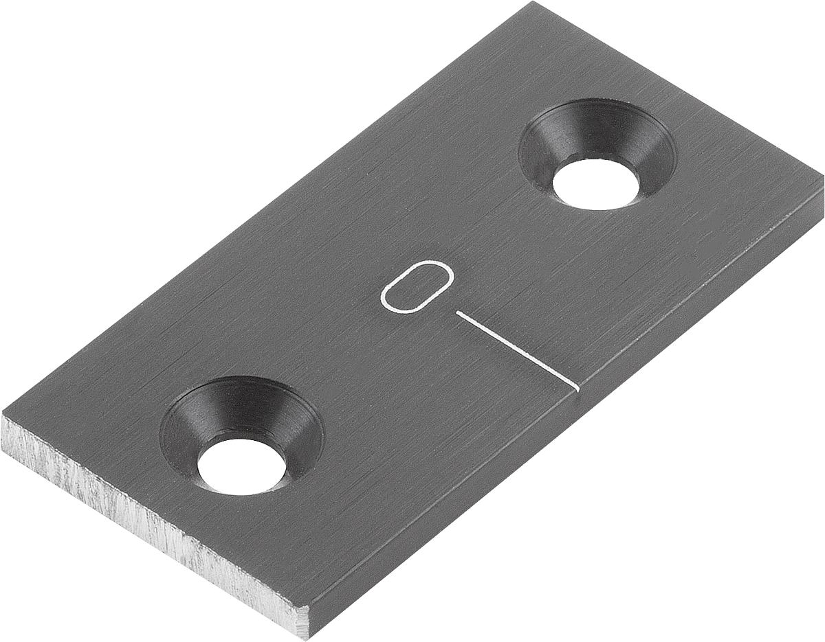 Kipp K0757.11 MASSSTAB ALUMINIUM, - K0757-11 MASSSTAB ALUMINIUM