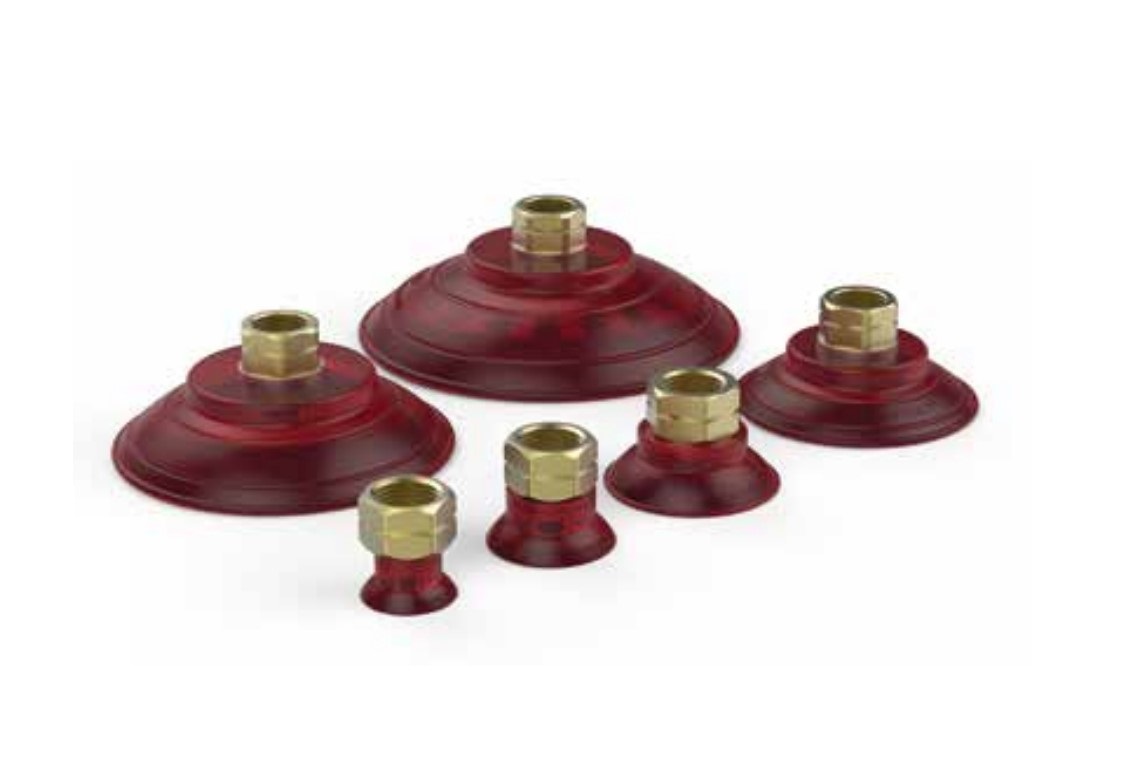 DESTACO VC-25FF-G38-PU55 Runde Flach-Sauger - DESTACO VC-FF Accelerate Runde Flach-Sauger