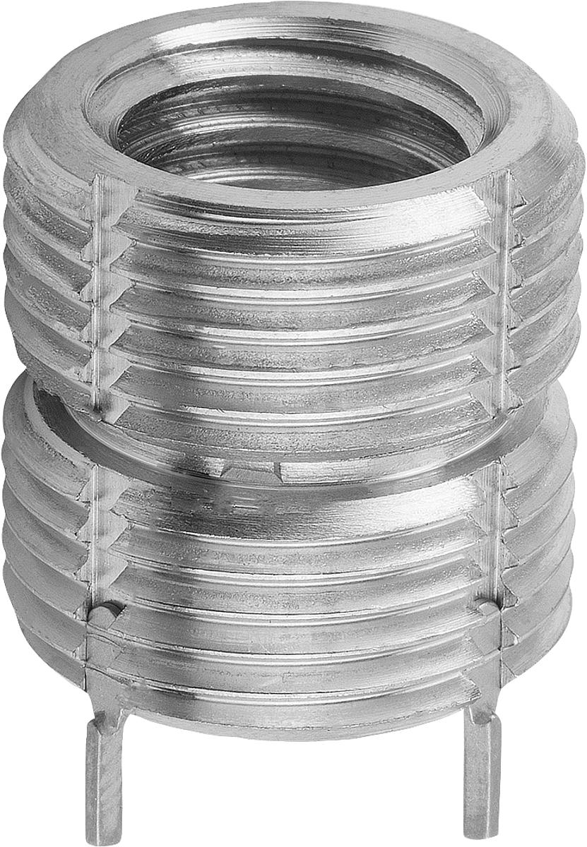 Kipp K0402.104 GEWINDEEINSATZ SELBSTSICHERND EDELSTAHL, D1=M4, D2=M8 - K0402-104 GEWINDEEINSATZ SELBSTSICHERND EDELSTAHL - D1 M4 - D2 M8
