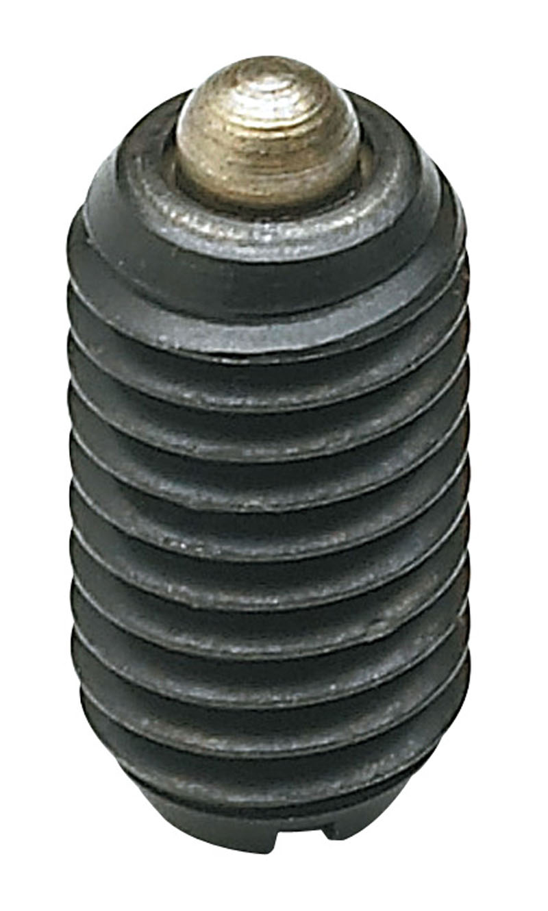 Leschhorn W833 Federnde Druckstücke aus Stahl s 2,7; H 14; d1 M06; - LE W833 Federnde Druckstuecke aus Stahl-EcoLine-Abbildung