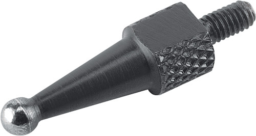 Norelem 33042-025016 MESSEINSATZ M. KUGELSPITZE - Norelem 33042 Messeinsaetze mit Kugelspitze