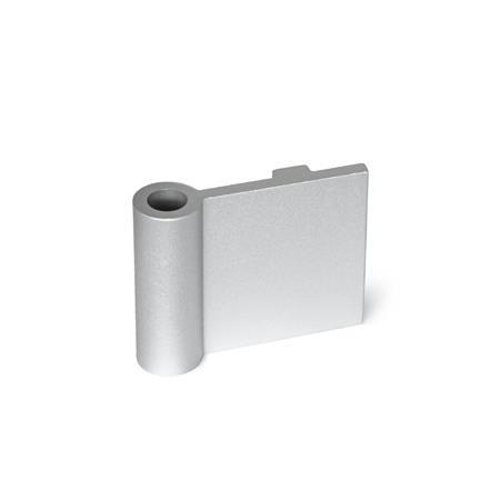 Ganter 2291-50-80-IF-C-EL Scharnierflügel, für Aluminiumprofile / Flächenelemente - GN-2291-Scharnierfluegel-fuer-Aluminiumprofile-Flaechenelement