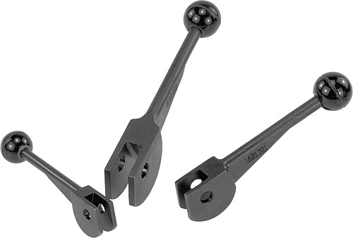 Norelem 04310-08 EXZENTERHEBEL DOPPELT  D=8H11, - Norelem 04310 Exzenterhebel doppelt