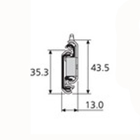 Accuride DZ7407-0045-2 Teleskopschienen 100% Überauszug, 13x35,3, SL 450,TR 464, 45kg, hell verzinkt !!! AUSLAUFARTIKEL !!! LAGERABVERKAUF ODER MM ANFRAGEN !!!NUR NOCH 1 PAAR - 7407 Accuride Teleskopschiene Profil