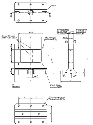 Norelem 01267-123040 AUFSPANNWINKEL DOPPELSEITIG, - Norelem 01267 Aufspannwinkel doppelseitig