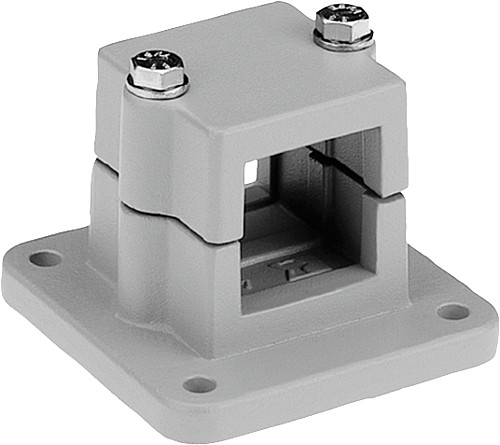 Kipp K0480.5225 FLANSCHKLEMMSTÜCK ALUMINIUMGUSS, A=25,3 - KIPP K0480 Flanschklemmstuecke - Aluminium