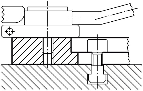 Kipp K0824.12025 AUFLAGELEISTEN VERSTELLBAR, - KIPP K0824 Auflageleisten verstellbar