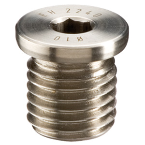 Halder 22400.0906 Aufnahmebuchse für Kugelsperrbolzen und SteckBolzen  Ø 6 x M 12 mit Innensechskant - Aufnahmebuchsen Aufnahmebuchse fuer Kugelsperrbolzen und Steckbolzen