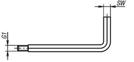 Leschhorn 03350-916 MONTAGEWERKZEUG FÜR RUNDSPANNER - Norelem 03350 Montagewerkzeug fuer Rundspannelemente