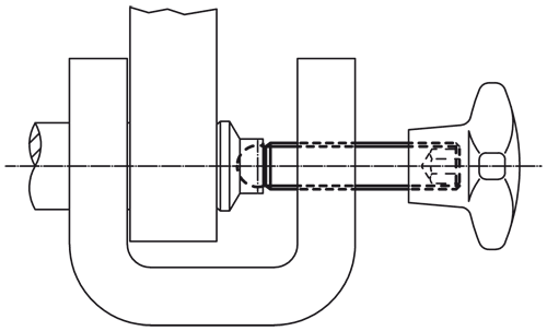 Halder 22570.0254 Gewindestift mit Kugel zapfen M 10 x 63, Stahl - Gewindestifte Gewindestift mit Kugelzapfen - M 6 x 40 - Stahl Stahl