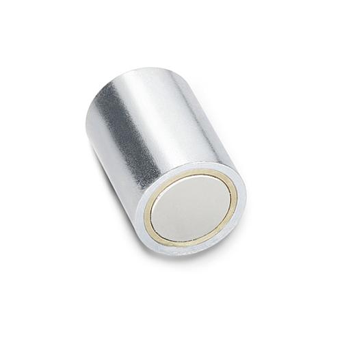 Ganter 52.2-AN-10 HALTEMAGNET, STABFORM MIT INNENGEWINDE - GN 52-2 Haltemagnete mit Innengewinde-Abbildung