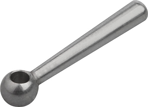 Kipp K0174.106 KEGELGRIFF DIN 99, FORM L, D4=6, L2=48 - KIPP K0174-L Kegelgriffe DIN 99 - Form L