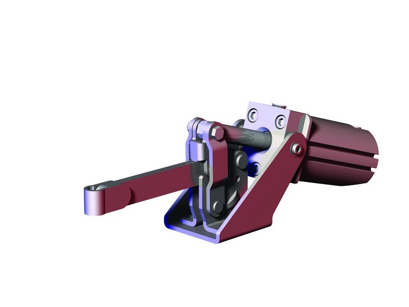 DESTACO 807-SE Standard Kraftspanner Haltekraft 2220 N; horizontaler Zylinder  Massiver-Spannarm (Sensor 8EA-109-1 separat bestellen) - DESTACO 807-SE Standard Kraftspanner