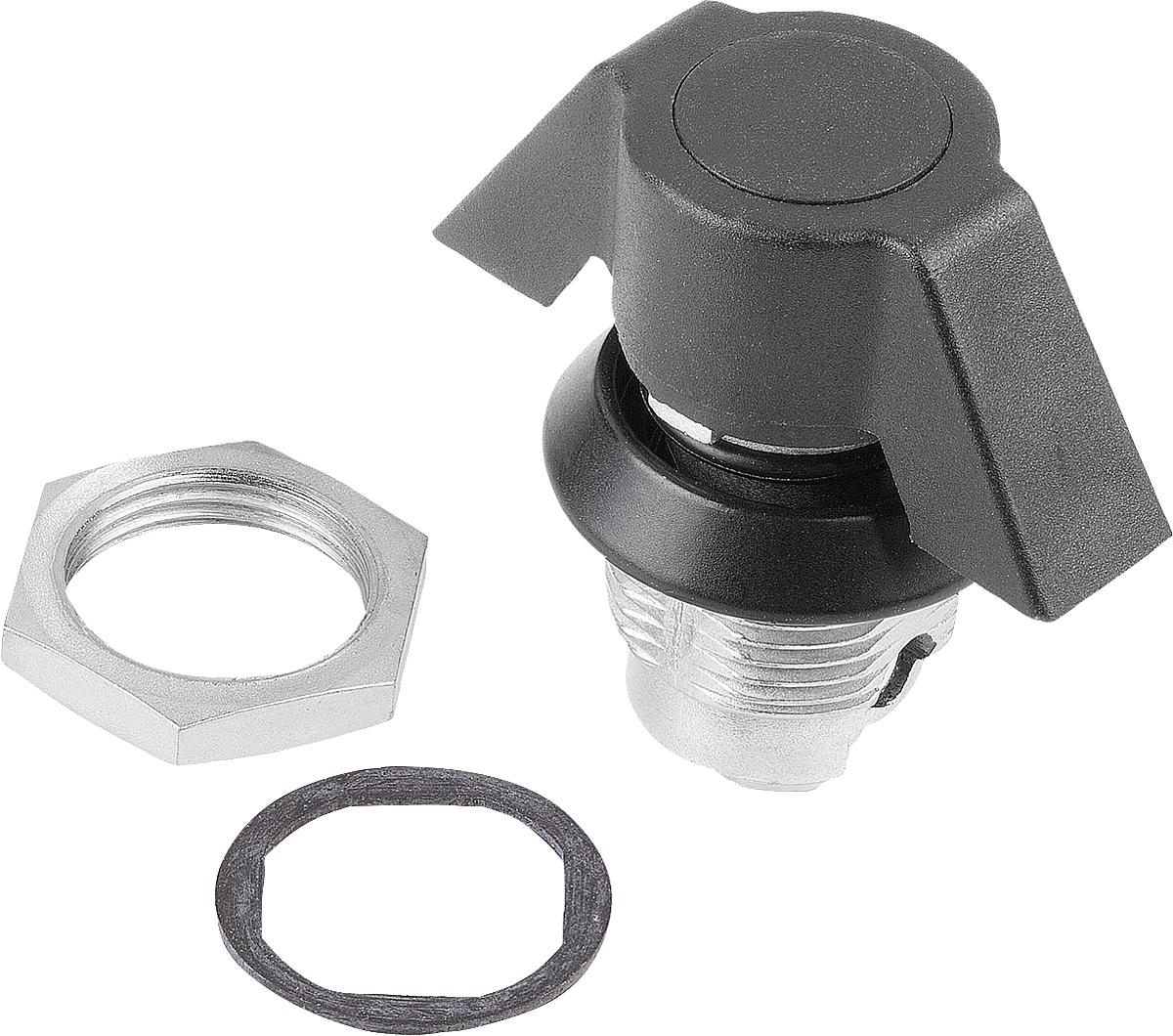 Kipp K0525.1183 DREHRIEGEL MIT KNEBELBETÄTIGUNG - K0525-1183 DREHRIEGEL MIT KNEBELBETAETIGUNG