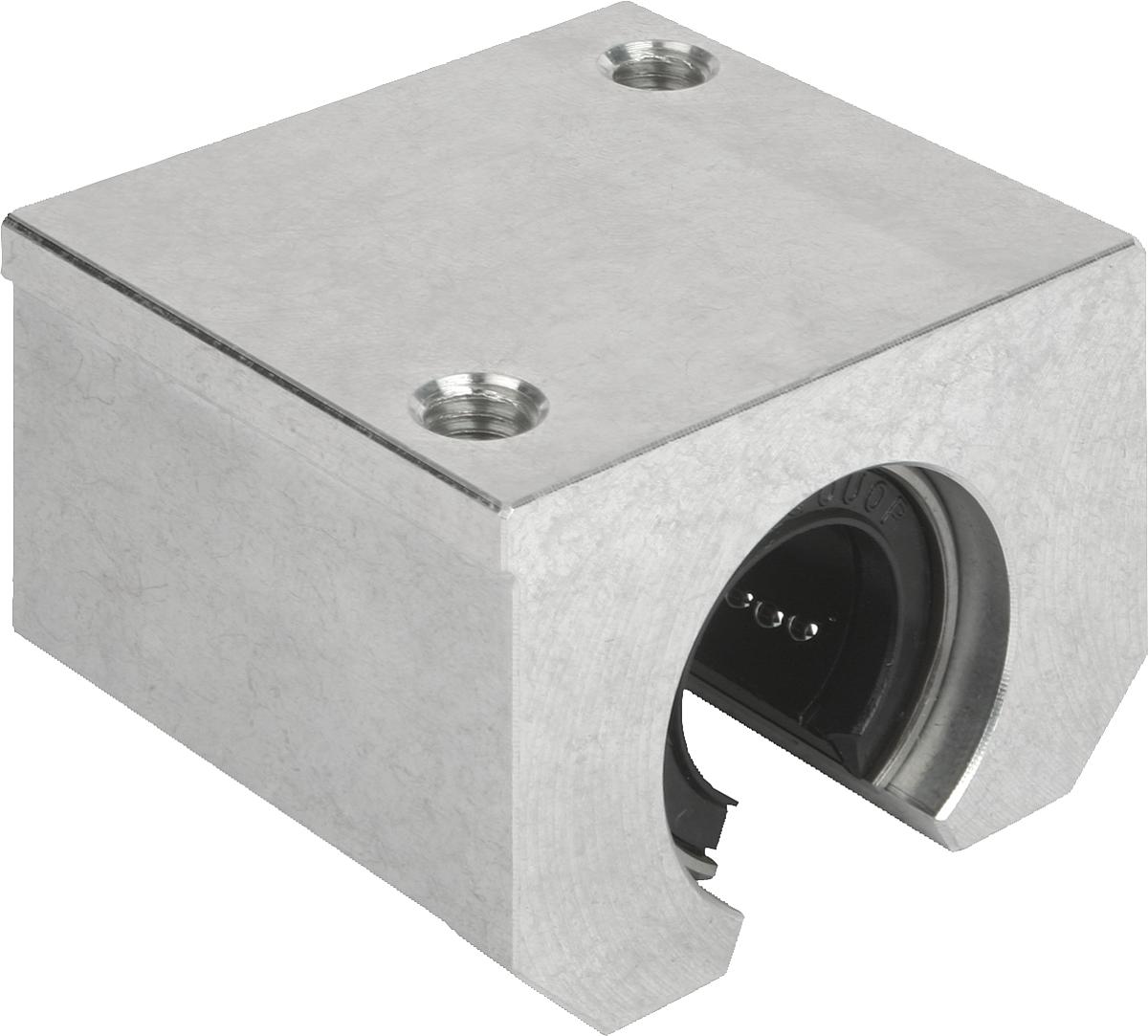 Norelem 21535-251012 LINEARGEHÄUSEEINHEIT EINZELN, OFFEN, LINEARKUGELLAGER MIT WINKELFEHLERAUSGLEICH D=25, ALUMINIUM - 21535-251012 LINEARGEHAEUSEEINHEIT EINZELN-OFFEN-LINEARKUGELLAGER-WINKELFEHLERAUSGLEICH D 25-AL