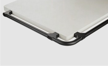 Leschhorn HS-30.B90.11   Griffe Typ A Oberfläche geschliffen, Rohre Ø 30x1,5   Rohrbogen 90 Grad natur Griff aus Einzelelementen - Leschhorn HS Handlauf und Rohrgriff-Stecksystem