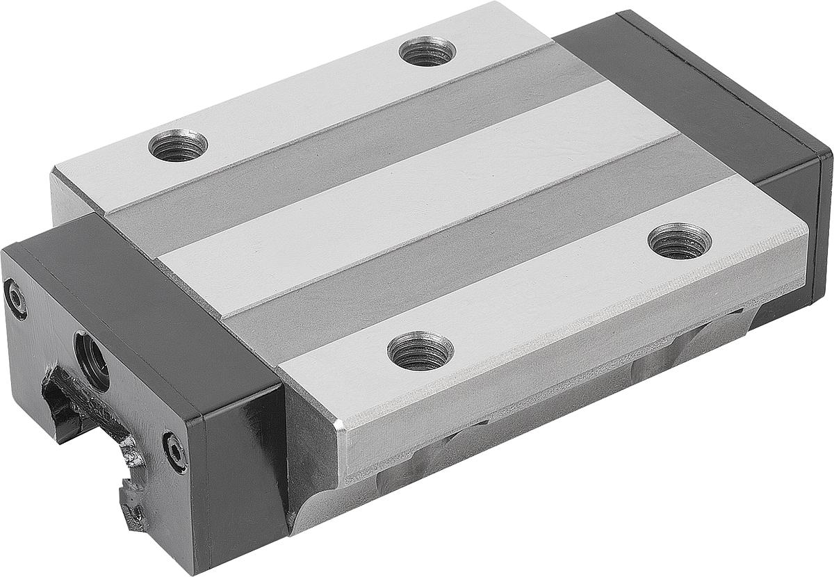 Norelem 21402-30213101 FÜHRUNGSWAGEN MIT FLANSCH, LANG, - 21402-30213101 FUEHRUNGSWAGEN MIT FLANSCH - LANG