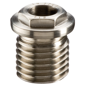 Halder 22400.0905 Aufnahmebuchse für Kugelsperrbolzen und SteckBolzen  Ø 5 x M 12 mit Innensechskant - Aufnahmebuchsen Aufnahmebuchse fuer Kugelsperrbolzen und Steckbolzen