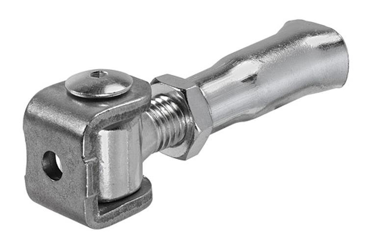 AMF 149TM-M20 Torband mit Mauerhülse, Größe : M20, ØD: 14, L: 92 - LE 149TM Torband mit Mauerhuelse -Abbildung