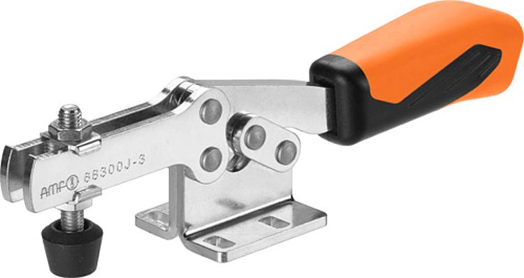 AMF 68300J-1 Waagrechtspanner plus mit orangefarbenem Handgriff, Größe : 1, F1: 1,1 kN, F2: 1,7 kN - LE 68300J Waagrechtspanner plus mit orangefarbenem Handgriff-Abbildung