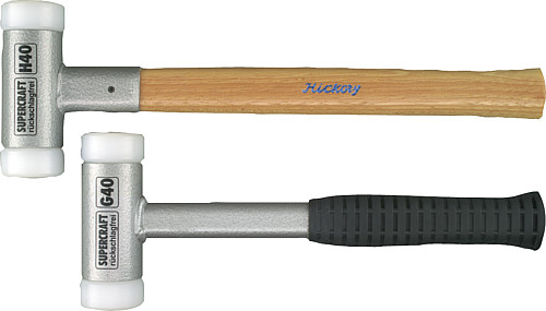 Leschhorn 12000-40 SUPERCRAFT Schonhammer, Holzstiel - Norelem 96610 Supercraft Schonhaemmer rueckschlagfrei