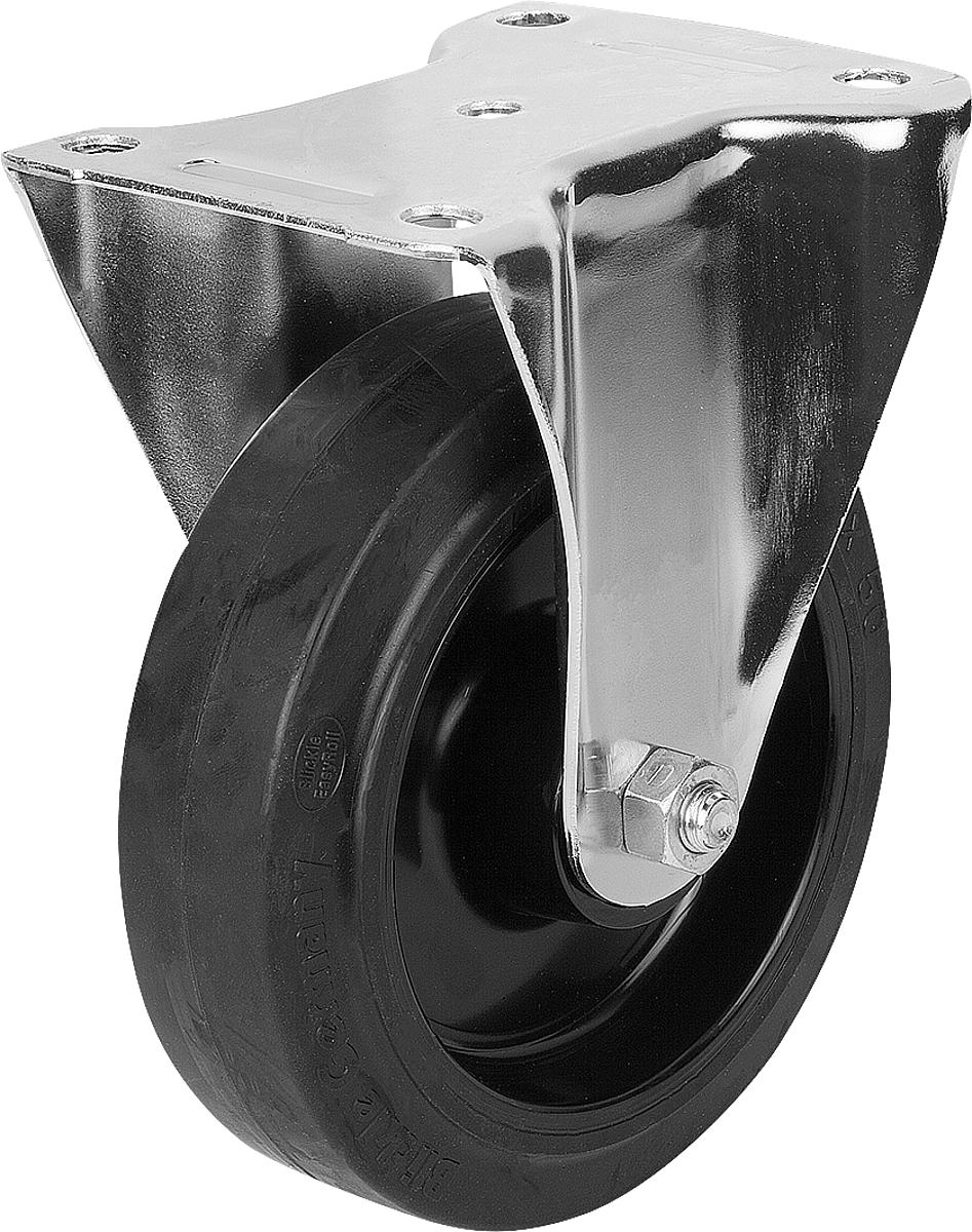 Norelem 95018-200501 BOCKROLLE OHNE FESTSTELLSYSTEM, D=200,, B=50, GUMMI, KOMP:STAHL - 95018-200501 BOCKROLLE OHNE FESTSTELLSYSTEM - D 200 - B 50 - GUMMI - KOMP STAHL