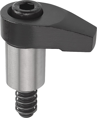 Kipp K0014.208020 SPANNHAKEN GESCHLIFFEN FORM B - KIPP K0014-B Spannhaken geschliffen Form B