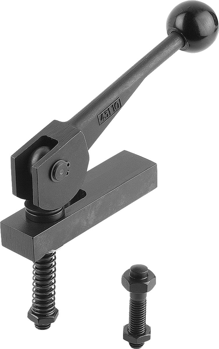 Kipp K0011.12 EXZENTERSPANNER M. MITTELSPANNUNG, M12 - K0011-12 EXZENTERSPANNER MIT MITTELSPANNUNG - M12