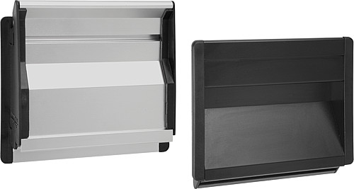 Kipp K0238.10011 SCHALENGRIFF FORM A, L=100, SCHWARZ ELOXIERT - KIPP K0238-A Schalengriffe - Form A