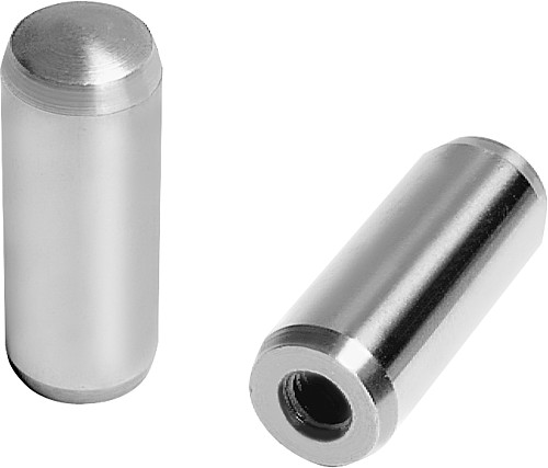 Norelem 03325-06X18 ZYLINDERSTIFT DIN 7979/ISO 8735, D=6, L=18 - Norelem 03325 Zylinderstifte mit Innengewinde DIN 7979