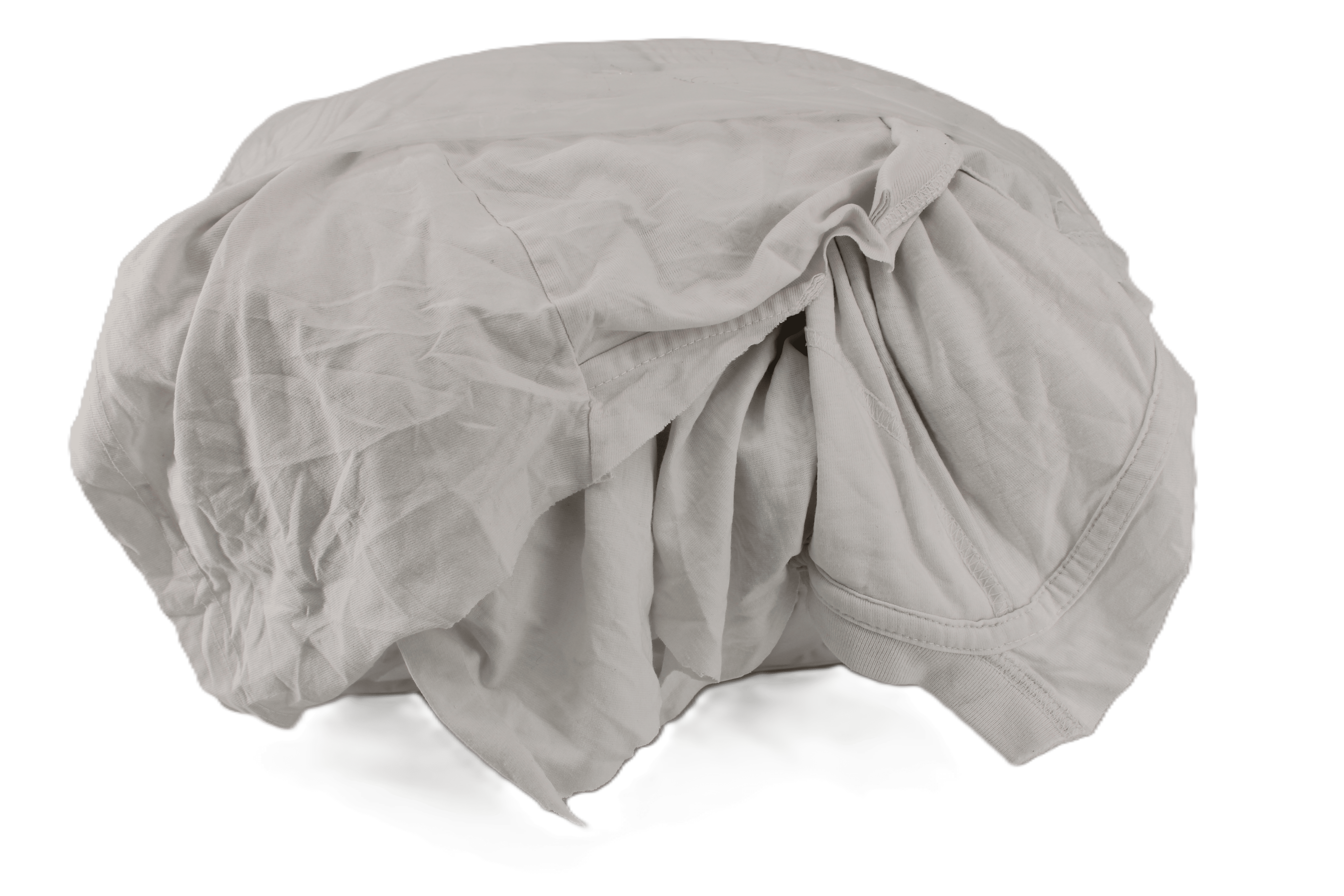 Leschhorn 61650-C03-RW-10KG-TR Industrieputzlappen, DIN 61650, Baumwolle, Trikot, Reinweiß, Reinigungstücher, 10 kg Ballen - industrieputzlappen-baumwolle-trikot-reinweiss-lose-ware-reinigungstuecher