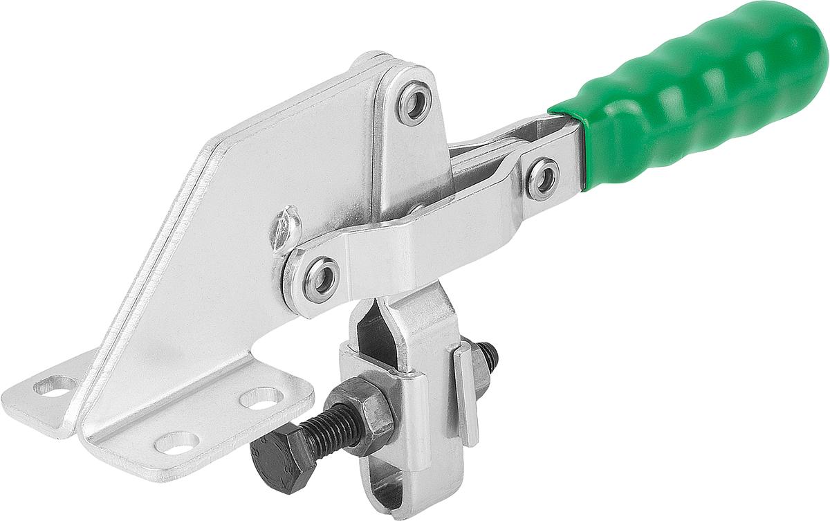 Norelem 05060-10 SCHNELLSPANNER VERTIKAL, MIT ABGEWINKELTEM FUSS, M10X70 - 05060-10 SCHNELLSPANNER VERTIKAL - MIT ABGEWINKELTEM FUSS - M10X70