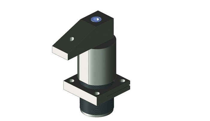 DESTACO 726D25221-2 Hydraulik-Schwenkspannelemente doppeltwirkend , rechtsschwenkend Druckbereich min. 100 bar bis max. 250 bar, Spannbereich 10mm ( Einschraubversion Standard) - 726D40341-2 Hydraulik-Schwenkspannelemente doppeltwirkend