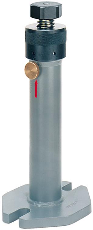 AMF 6438S-1250 Schraubbock, schnellverstellbar, Größe : 1250, H min.: 710, H max.: 1250, F max.: 30 kN - LE 6438S Schraubbock - schnellverstellbar -Abbildung