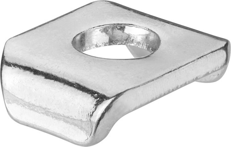 AMF 6887-0 U-Scheibe, Größe : 0, ØA: 4,2, B: 8,1, C: 3,0 - LE 6887 U-Scheibe-Abbildung