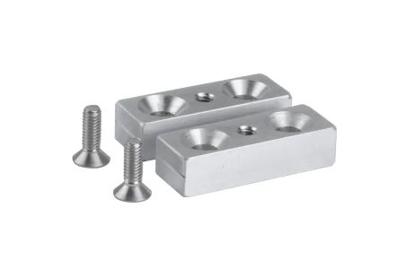 Accuride DA0118-0240RC Linearbewegungsschiene 2,4m, ohne Befestigungslöscher - ACHTUNG!! ÜBERLÄNGE, SPEDITION!! - Accuride DA0118-STOPRC - Endanschlag-Bausatz zur Verwendung mit der Linearfuehrung DA0118RC