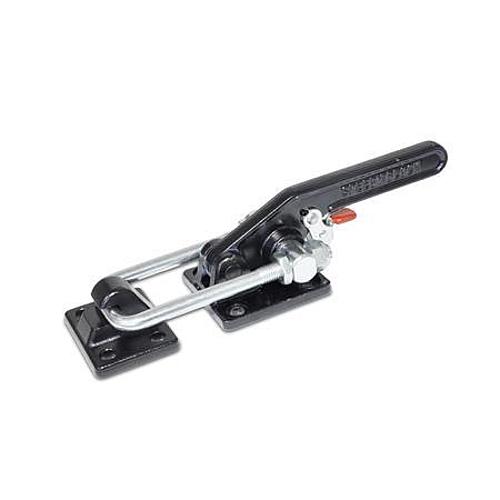 Ganter 852.3-1700-TS Verschlussspanner mit Verriegelung, schwere Ausführung, zum Anschweißen, ohne Zugbügel, mit Gegenhalter - GN 852-3 Verschlussspanner mit Verriegelung - schwere Ausfuehrung-Abbildung