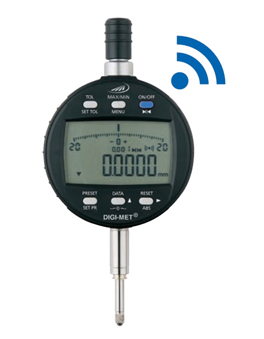 Helios Preisser 1726 50260 DIGI-MET® 1726i, Dig. Messuhr Abl. 0,001mm 12,5 mm Integrated Wireless - Helios Preisser 1734i DIGI-MET Messuhren mit integriertem Funk -Wireless-
