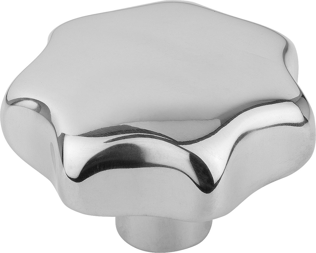 Norelem 06194-363122 STERNGRIFF                    EDELSTAHL, FORM C, D1=63, D4=1 - 06194-363122 STERNGRIFF                    EDELSTAHL - FORM C - D1 63 - D4 1